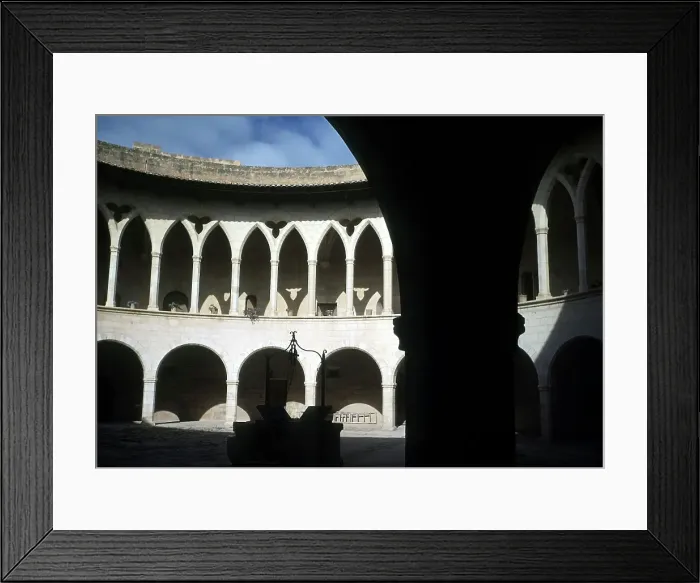 Framed Print : PALMA CASTLE IN MAJORCA SPAIN Framed Print : PALMA CASTLE IN MAJORCA SPAIN