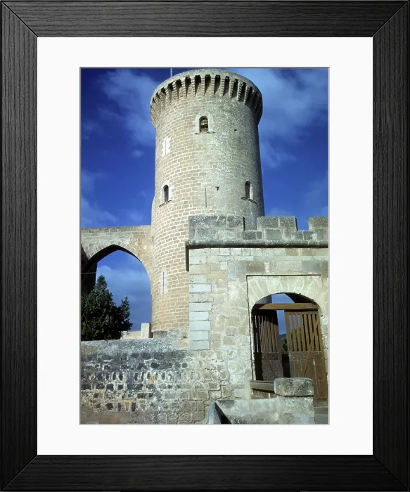 Framed Print : PALMA CASTLE IN MAJORCA SPAIN Framed Print : PALMA CASTLE IN MAJORCA SPAIN