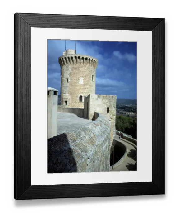 Framed Print : PALMA CASTLE IN MAJORCA SPAIN Framed Print : PALMA CASTLE IN MAJORCA SPAIN