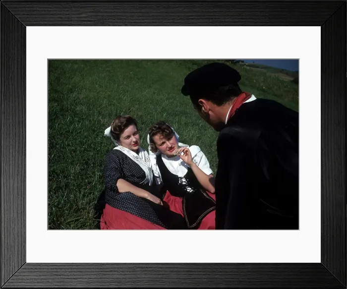 Framed Print : BASQUE COUNTY, SPAIN