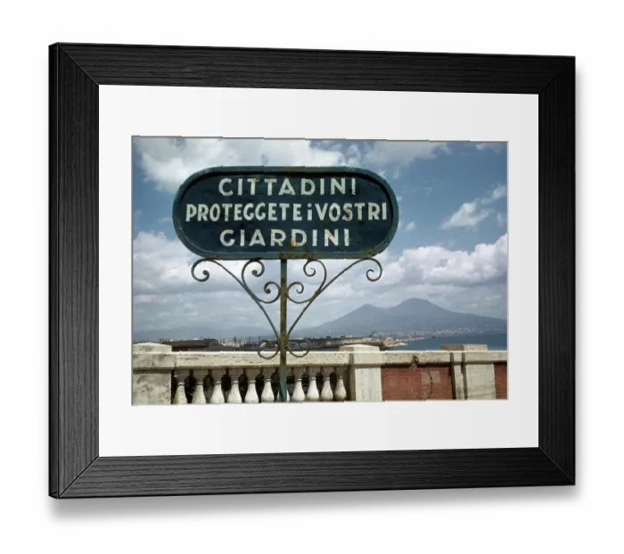Framed Print : NAPLES ITALY Framed Print : NAPLES ITALY