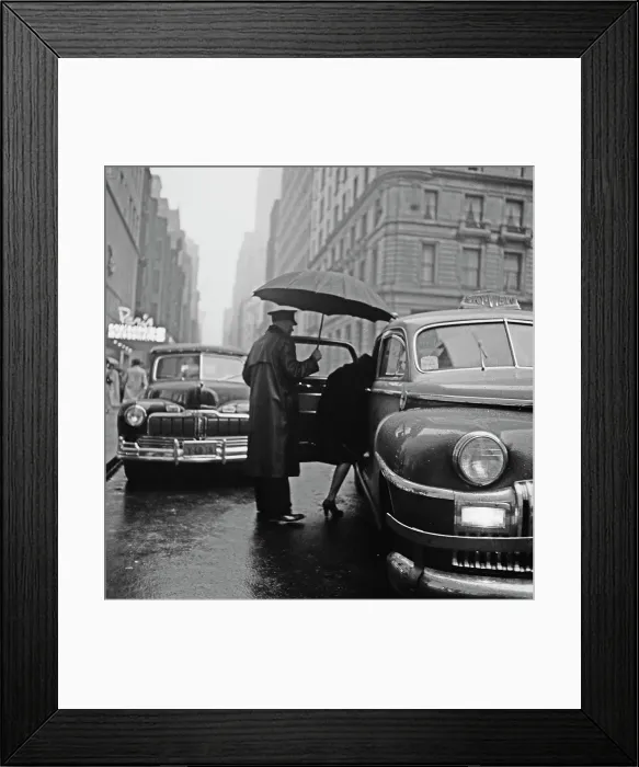 Framed Print : Heavy Snowfall In New York City Framed Print : Heavy Snowfall In New York City