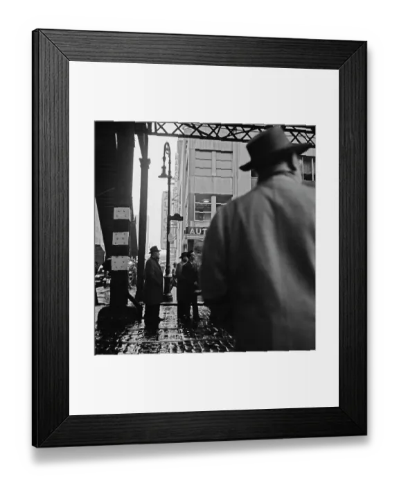 Framed Print : Heavy Snowfall In New York City Framed Print : Heavy Snowfall In New York City