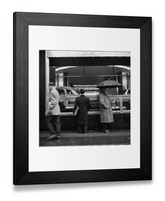 Framed Print : Heavy Snowfall In New York City Framed Print : Heavy Snowfall In New York City