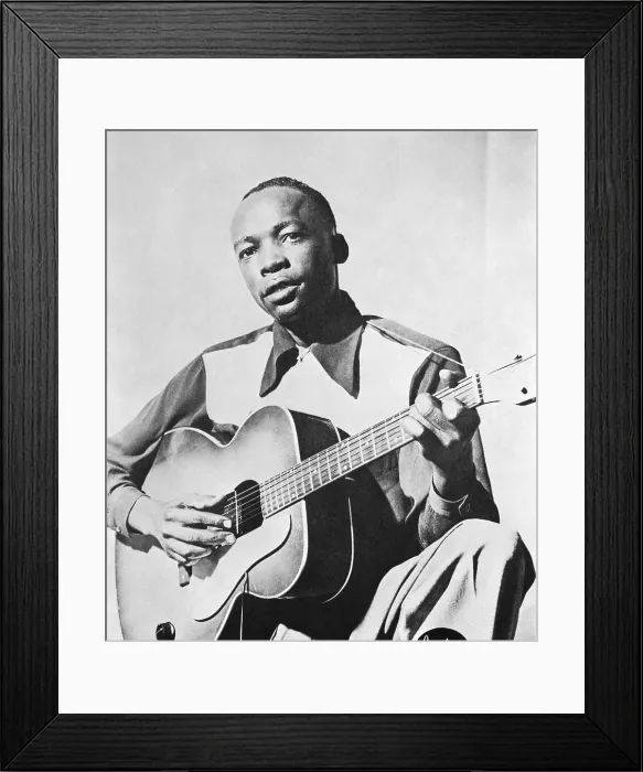 Framed Print : John Lee Hooker Portrait Framed Print : John Lee Hooker Portrait