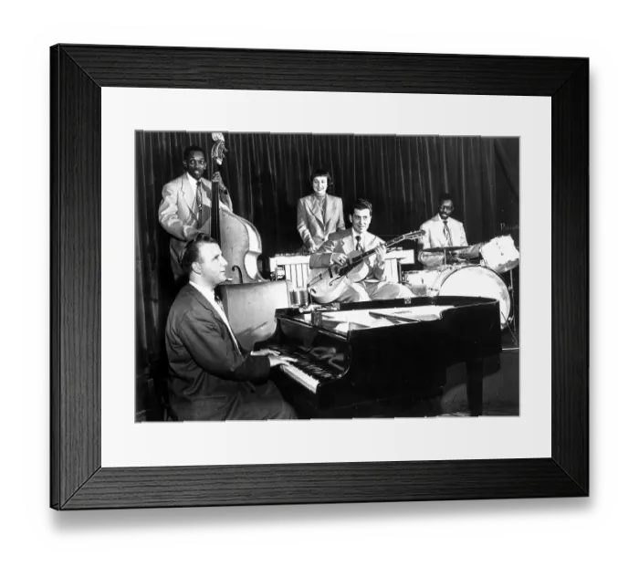 Framed Print : George Shearing Quintet Framed Print : George Shearing Quintet