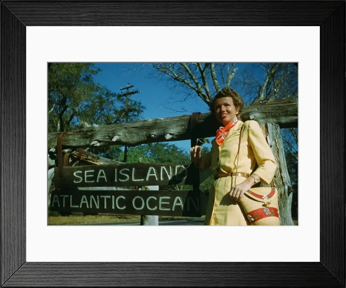 Framed Print : SEA ISLAND RESORT, GA