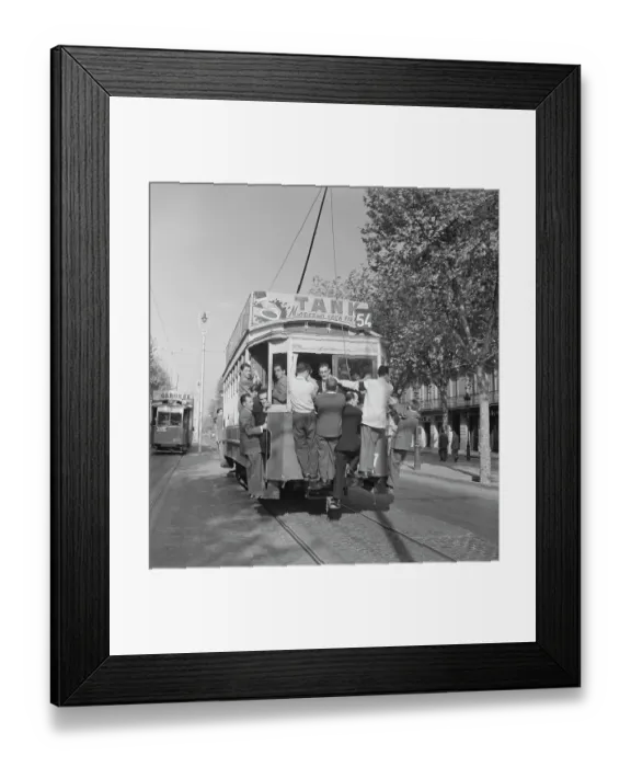 Framed Print : Barcelona Street Car Framed Print : Barcelona Street Car