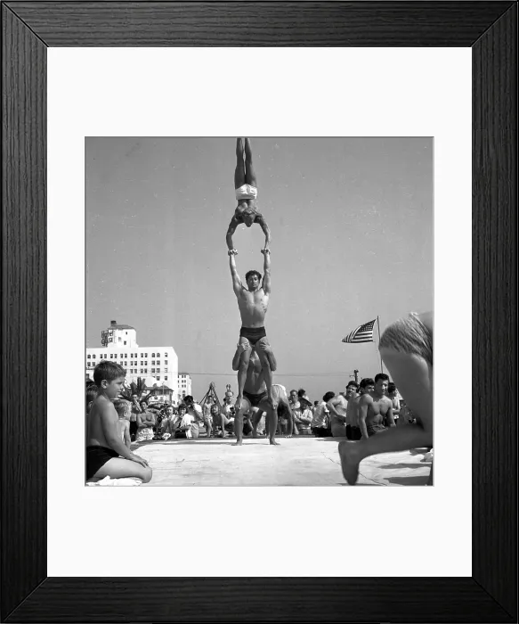 Framed Print : Muscle Beach Santa Monica Framed Print : Muscle Beach Santa Monica