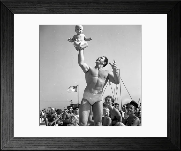 Framed Print : Muscle Beach Santa Monica Framed Print : Muscle Beach Santa Monica