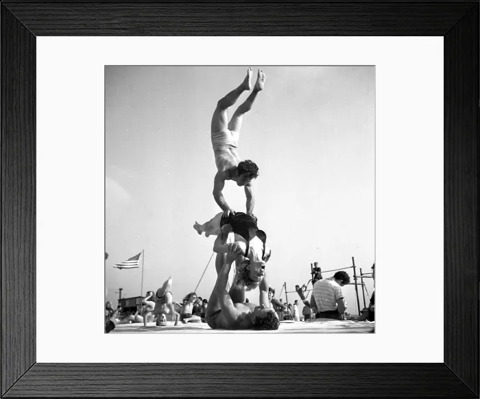 Framed Print : Muscle Beach Santa Monica Framed Print : Muscle Beach Santa Monica