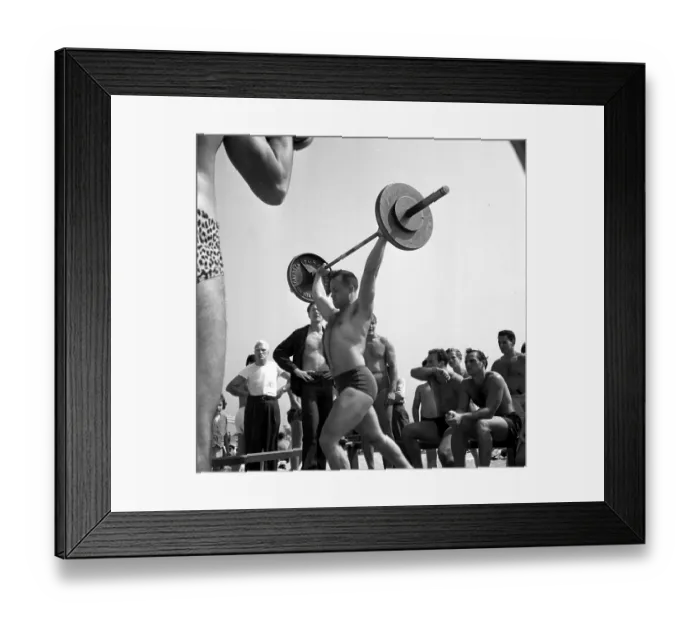 Framed Print : Muscle Beach Santa Monica Framed Print : Muscle Beach Santa Monica