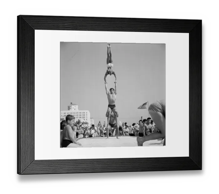 Framed Print : Muscle Beach Santa Monica Framed Print : Muscle Beach Santa Monica
