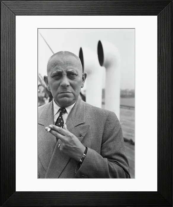 Framed Print : Erich von Stroheim, Austrian-American Film Director Framed Print : Erich von Stroheim, Austrian-American Film Director