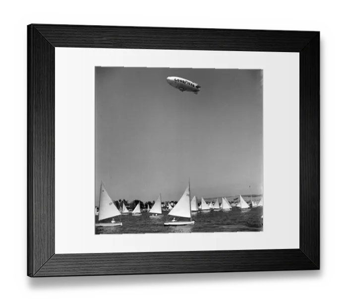 Framed Print : Goodyear Blimp Framed Print : Goodyear Blimp