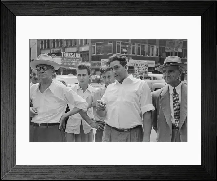 Framed Print : Summer In The City, 1949 Framed Print : Summer In The City, 1949