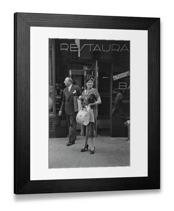 Framed Print : Summer In The City, 1949