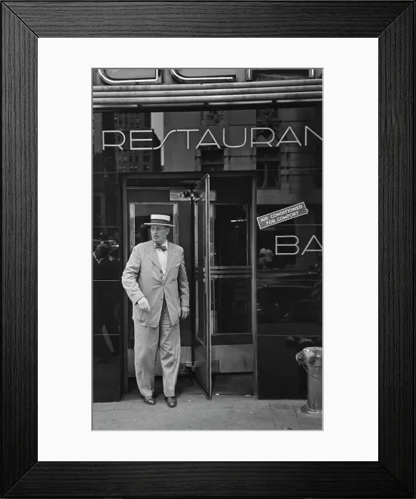 Framed Print : Summer In The City, 1949 Framed Print : Summer In The City, 1949