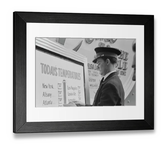 Framed Print : Summer In The City, 1949 Framed Print : Summer In The City, 1949