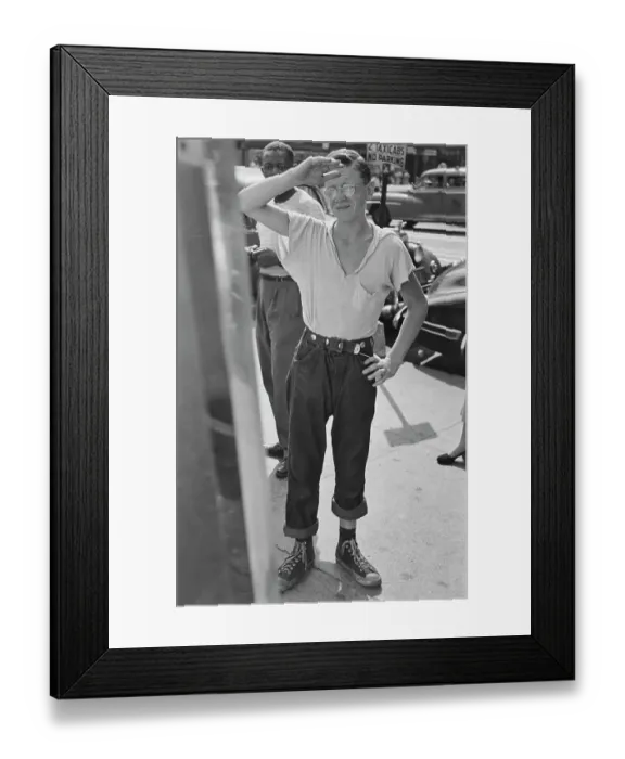 Framed Print : Summer In The City, 1949 Framed Print : Summer In The City, 1949