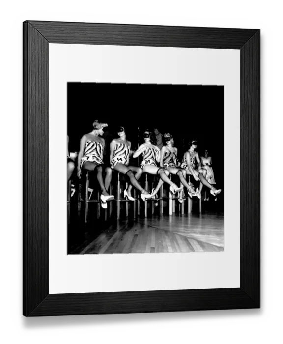 Framed Print : Beautiful Legs Contest At Casino Gardens In LA Framed Print : Beautiful Legs Contest At Casino Gardens In LA