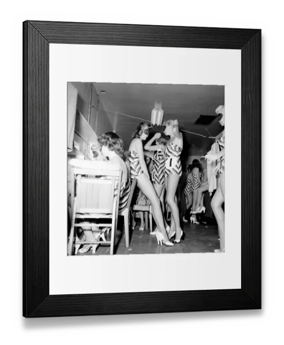 Framed Print : Beautiful Legs Contest At Casino Gardens In LA Framed Print : Beautiful Legs Contest At Casino Gardens In LA