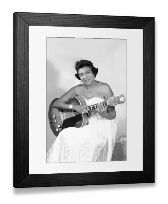 Framed Print : Memphis Minnie Framed Print : Memphis Minnie