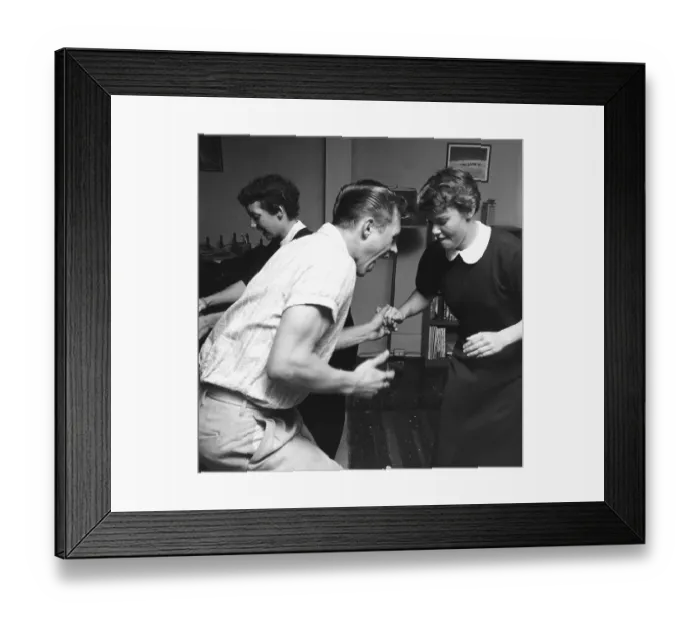 Framed Print : 1950s, Couples Dancing Framed Print : 1950s, Couples Dancing