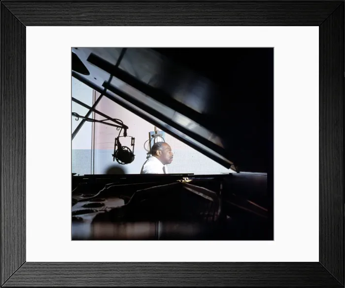 Framed Print : Count Basie Portrait Session