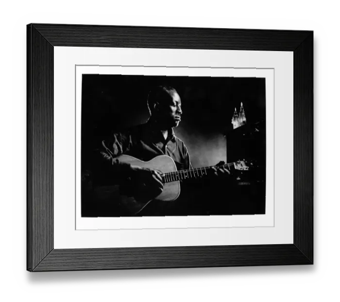 Framed Print : Big Bill Broonzy Framed Print : Big Bill Broonzy