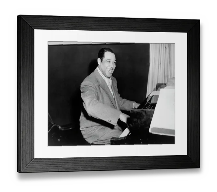 Framed Print : Duke Ellington Performing Framed Print : Duke Ellington Performing