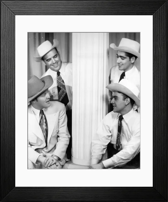 Framed Print : Bill Haley And The Saddlemen Framed Print : Bill Haley And The Saddlemen