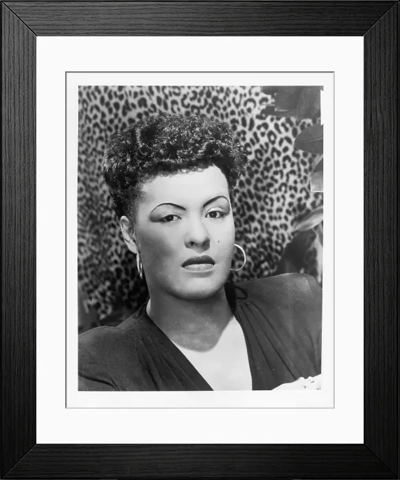 Framed Print : Billie Holiday Portrait Session Framed Print : Billie Holiday Portrait Session