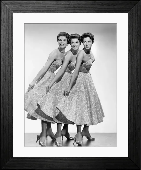 Framed Print : The McGuire Sisters Framed Print : The McGuire Sisters