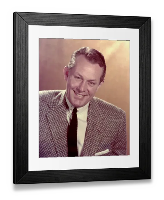 Framed Print : Vaughn Monroe Portrait Framed Print : Vaughn Monroe Portrait