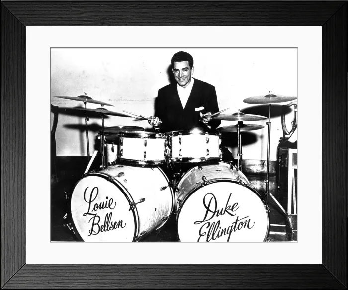 Framed Print : Louie Bellson Framed Print : Louie Bellson