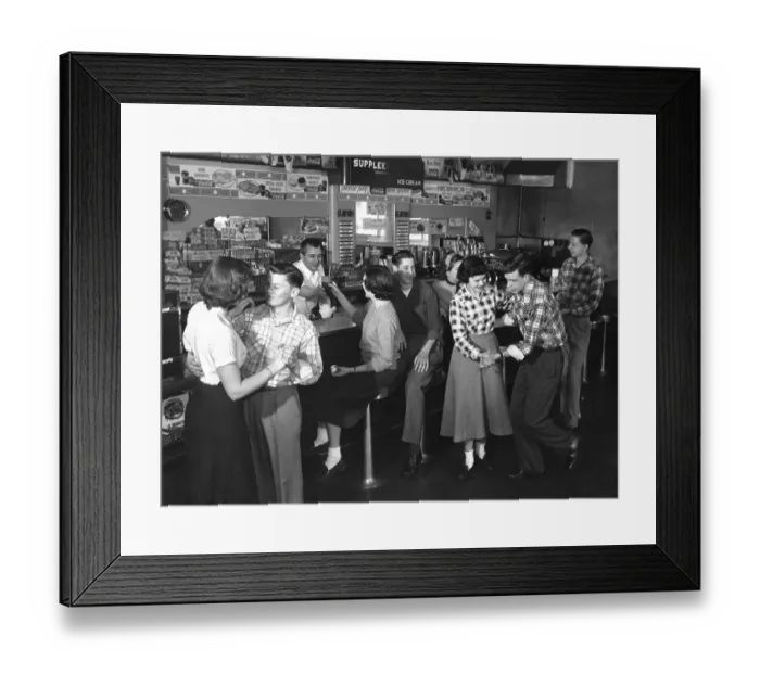 Framed Print : Photo of Generic 50s 015 Framed Print : Photo of Generic 50s 015