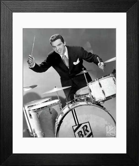 Framed Print : Photo of Buddy Rich Framed Print : Photo of Buddy Rich
