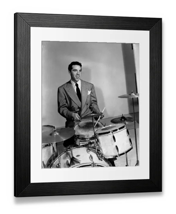 Framed Print : Photo of Buddy Rich Framed Print : Photo of Buddy Rich