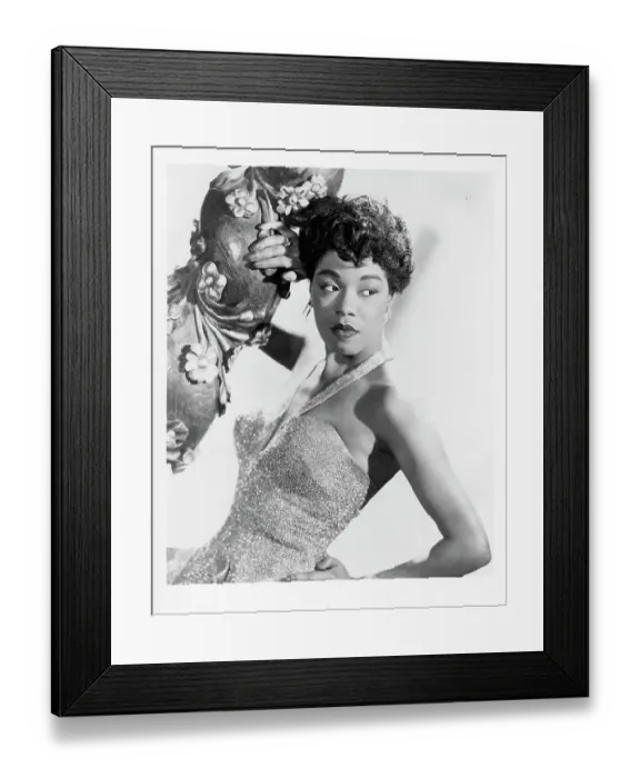 Framed Print : Sarah Vaughan Framed Print : Sarah Vaughan