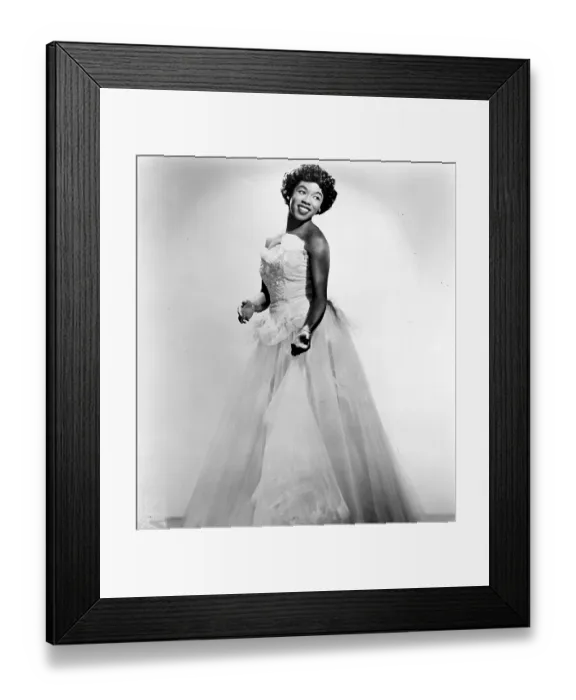 Framed Print : Sarah Vaughan Framed Print : Sarah Vaughan