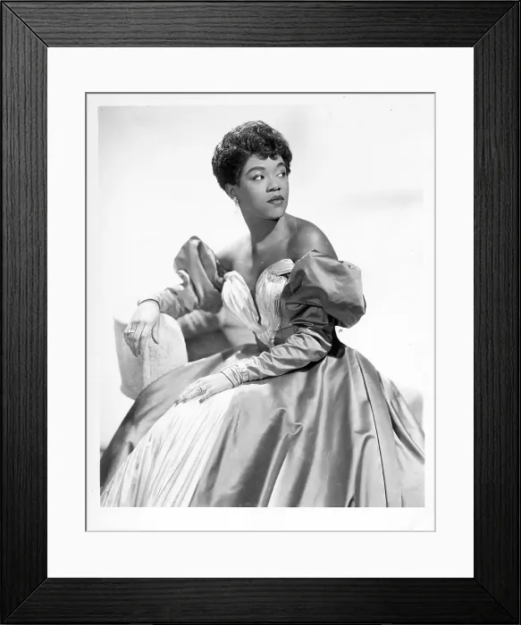 Framed Print : Sarah Vaughan Framed Print : Sarah Vaughan