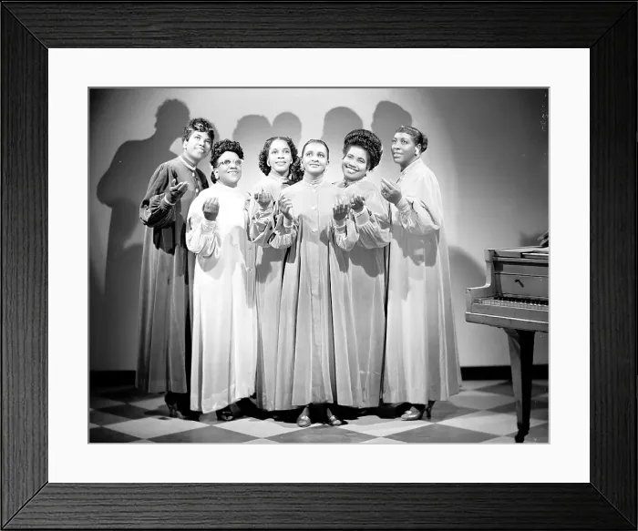 Framed Print : Clara Ward And The Famous Ward Singers Framed Print : Clara Ward And The Famous Ward Singers