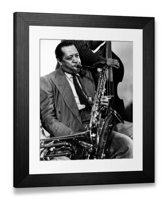 Framed Print : Lester Young Framed Print : Lester Young