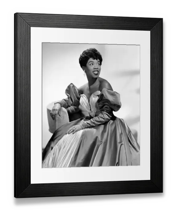 Framed Print : Sarah Vaughan