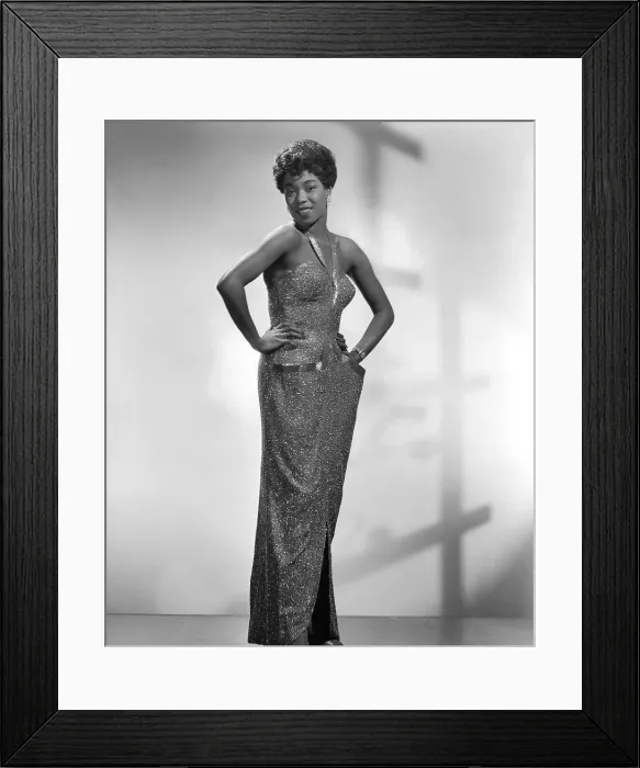 Framed Print : Sarah Vaughan Framed Print : Sarah Vaughan