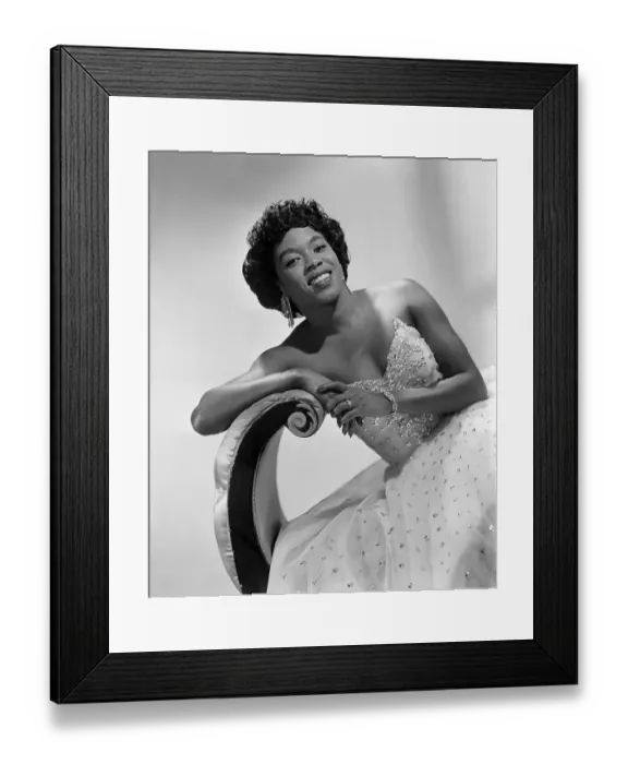 Framed Print : Sarah Vaughan Framed Print : Sarah Vaughan