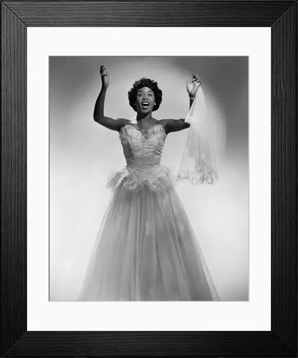 Framed Print : Sarah Vaughan Framed Print : Sarah Vaughan