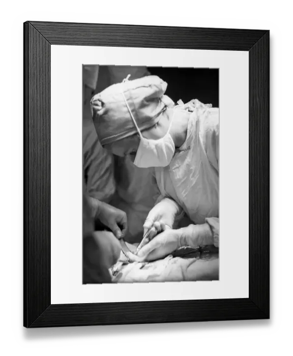 Framed Print : Dr. Martha Morgan MacGuffie