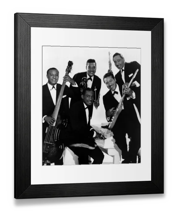Framed Print : Steve Gibson And The Red Caps Portrait